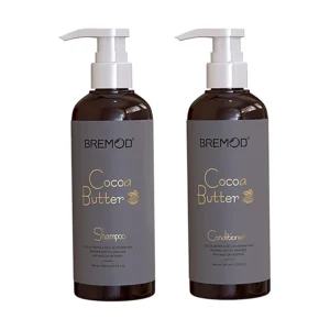 Bremod Cocoa Butter Shampoo & Conditioner Set – 400ml Each