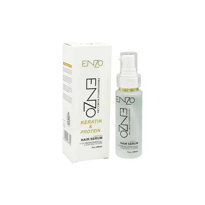 ENZO Keratin and Protein Hair Serum 100ml bottle with retail box