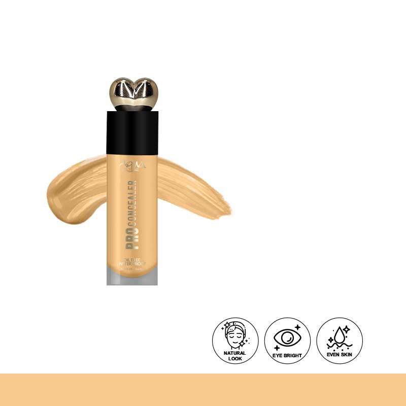 Glow & Clean Aqua Color Line Pro Concealer Oil Free Waterproof 01