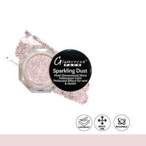 Glamorous Face Sparkling Dust