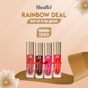 Rainbow Deal - Set of 4 lip gloss