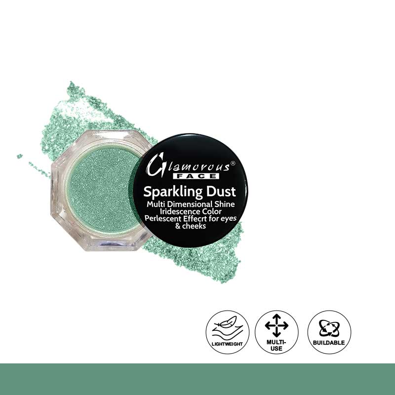 Glamorous Face Sparkling Dust
