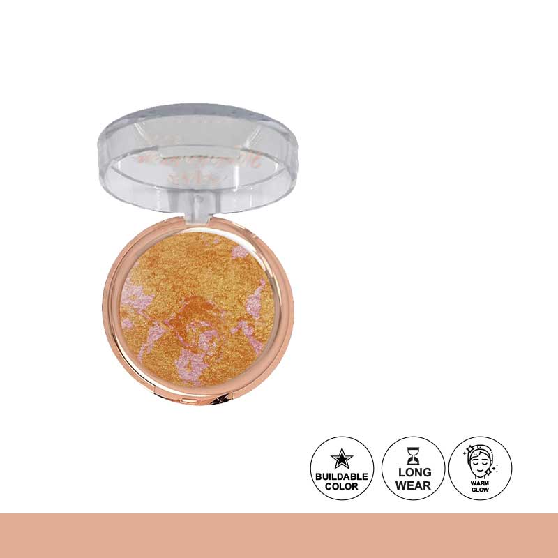 Aqua Color Line Terracotta Blusher & Highlighter 2-in-1