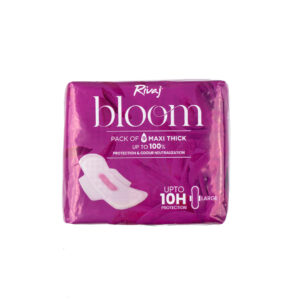 Maxi Thick Bloom Sanitary Pads 9 PCS - Large