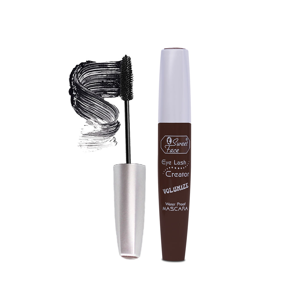 SweetFace Waterproof Mascara – Intense Black, All-Day Volume