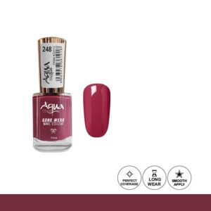 Aqua Color Line 50 Colors Long Wear Nail Polish
