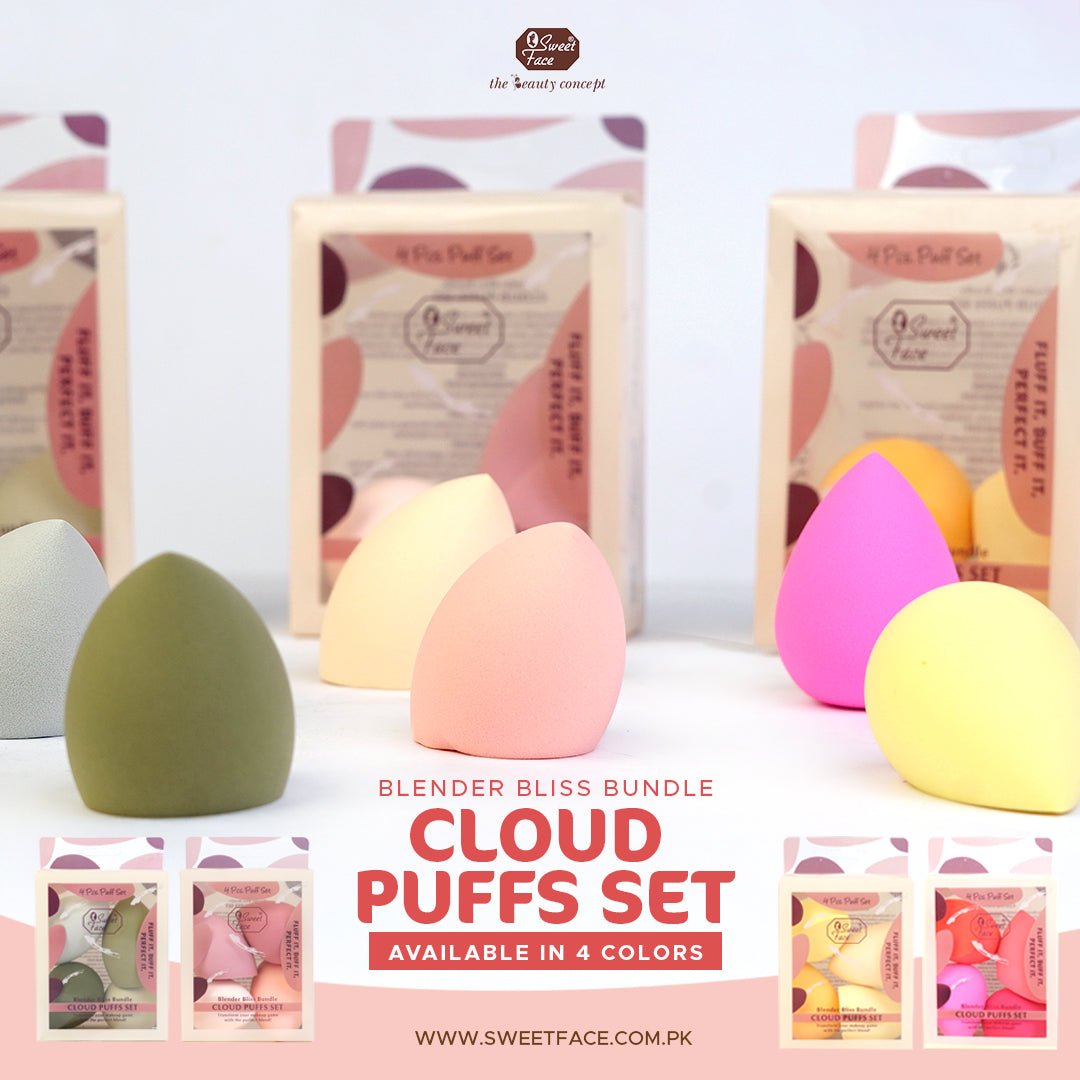 Cloud Puff Set 4PCS