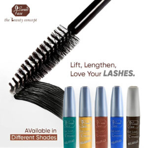 SweetFace Waterproof Color Mascara – Vibrant, Smudge-Proof Lash Mascara