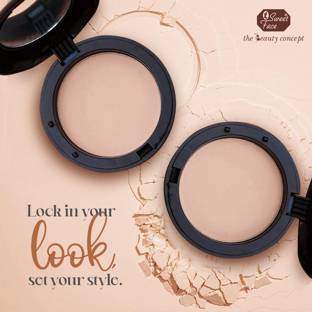 Oil Control Pressed Powder – Lightweight, Shine-Free Matte Finish