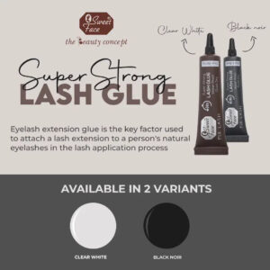 SweetFace Eyelash Adhesive – Latex-Free, Long-Lasting Lash Glue