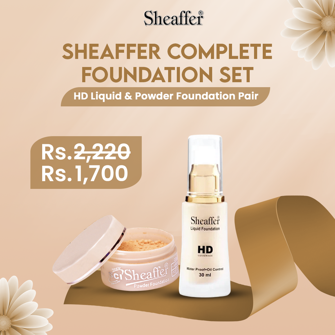 Sheaffer Complete Foundation Set - HD Liquid & Powder Pair