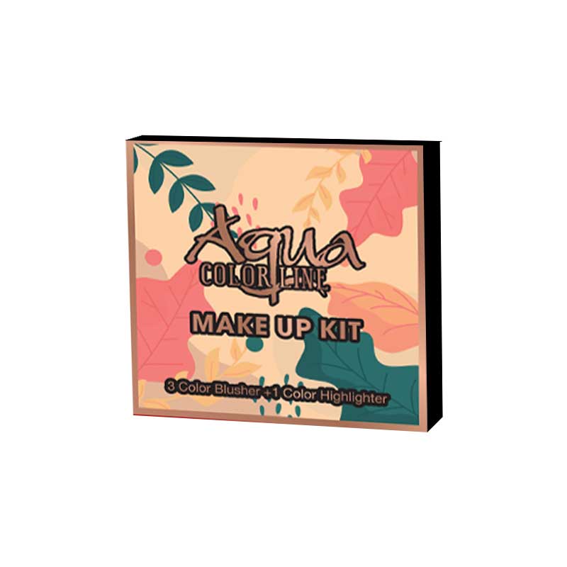 Aqua Color Line 4 Color Highlighter Kit