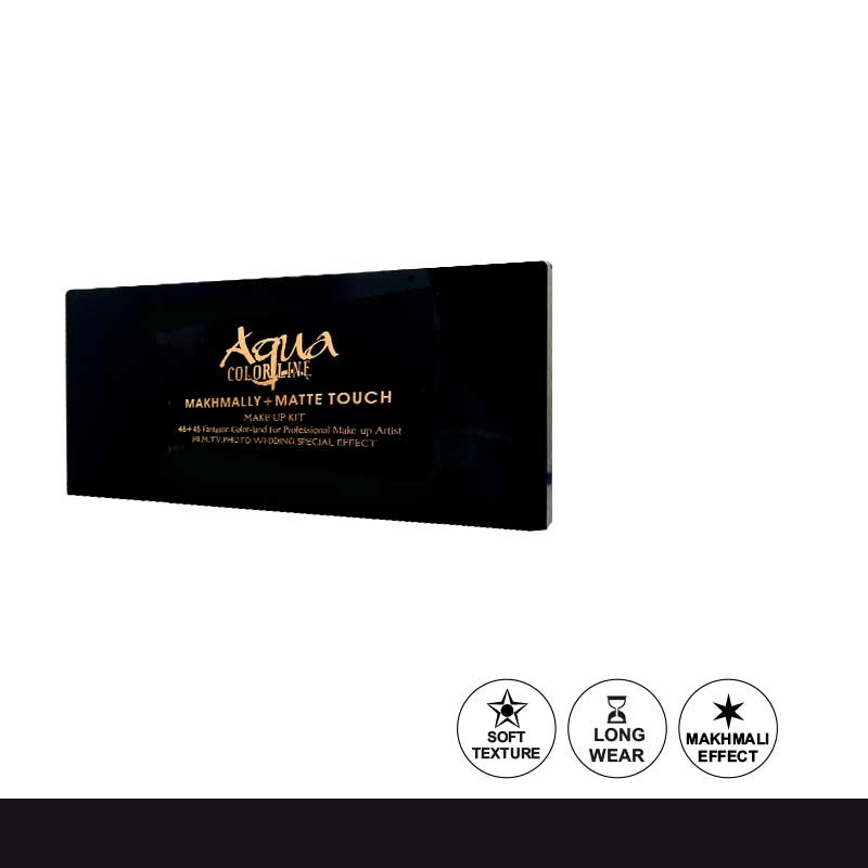 Aqua Color Line 48+48 Makhmally & Matte Makeup Palette