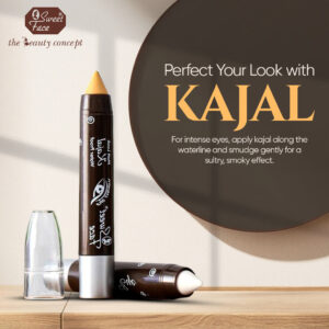 SweetFace Matte Kajal – Smudge Proof, Long-Lasting Eye Definition