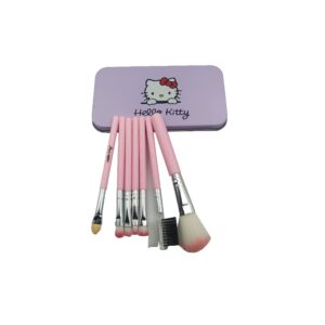 HELLO KITTY MINI BRUSH KIT - 7 PIECES