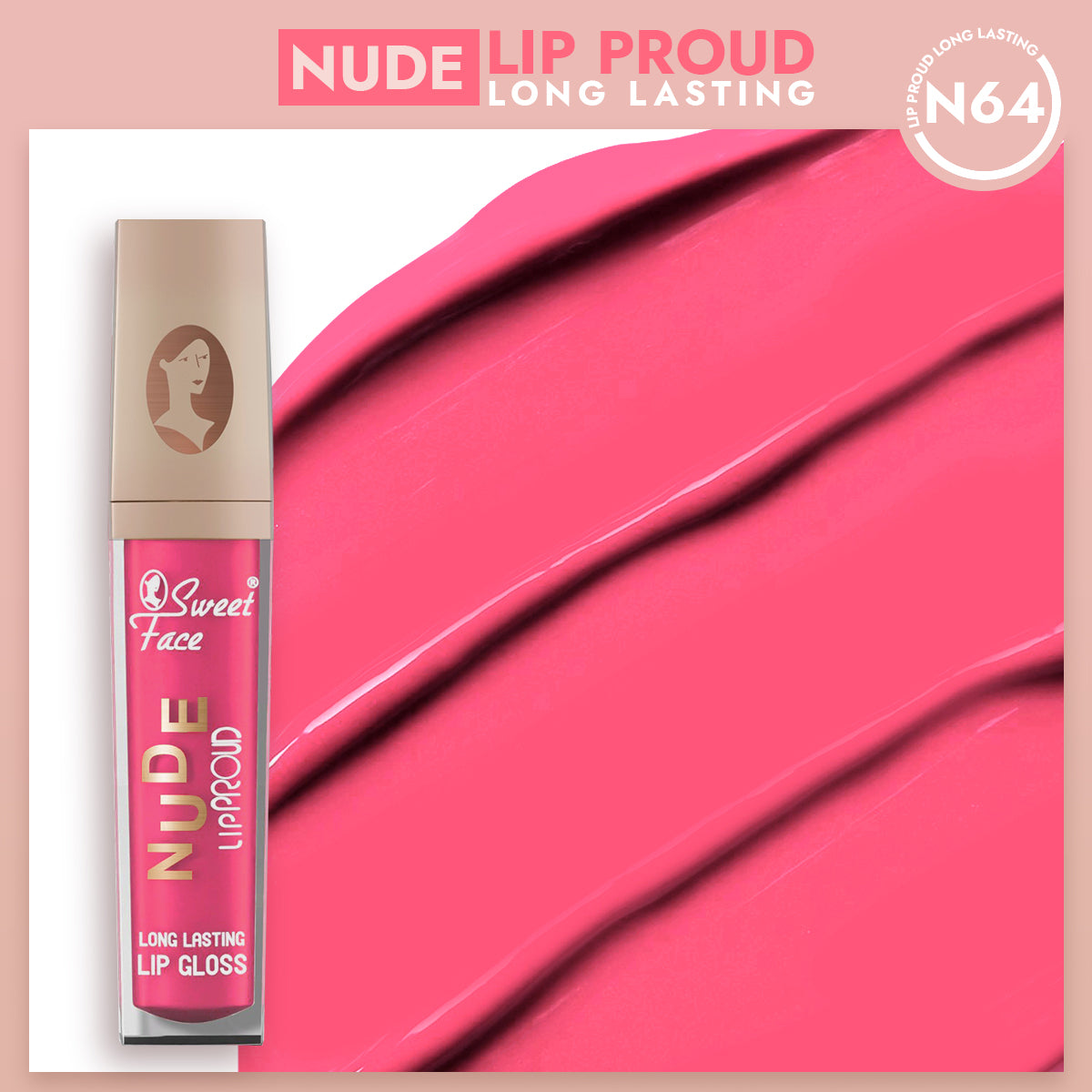 Nude Long Lasting Matte Lip Gloss