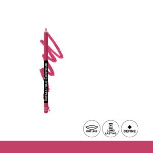 Glamorous Face Infallible Smooth Touch Matte Eye & Lip Contour Pencil 712 Candy Glide