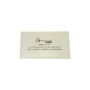 Glamorous Face 8 Colour Teracotta Blush & Shimmer Highlighter Kit (2 Groups)