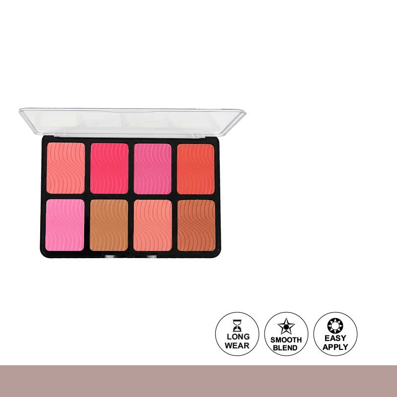 Glamorous Face Blush 8 Color New Makeup Kit