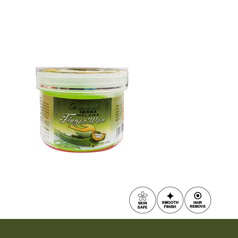 Glamorous Face Finger Wax 150 gm (11 Flavours)