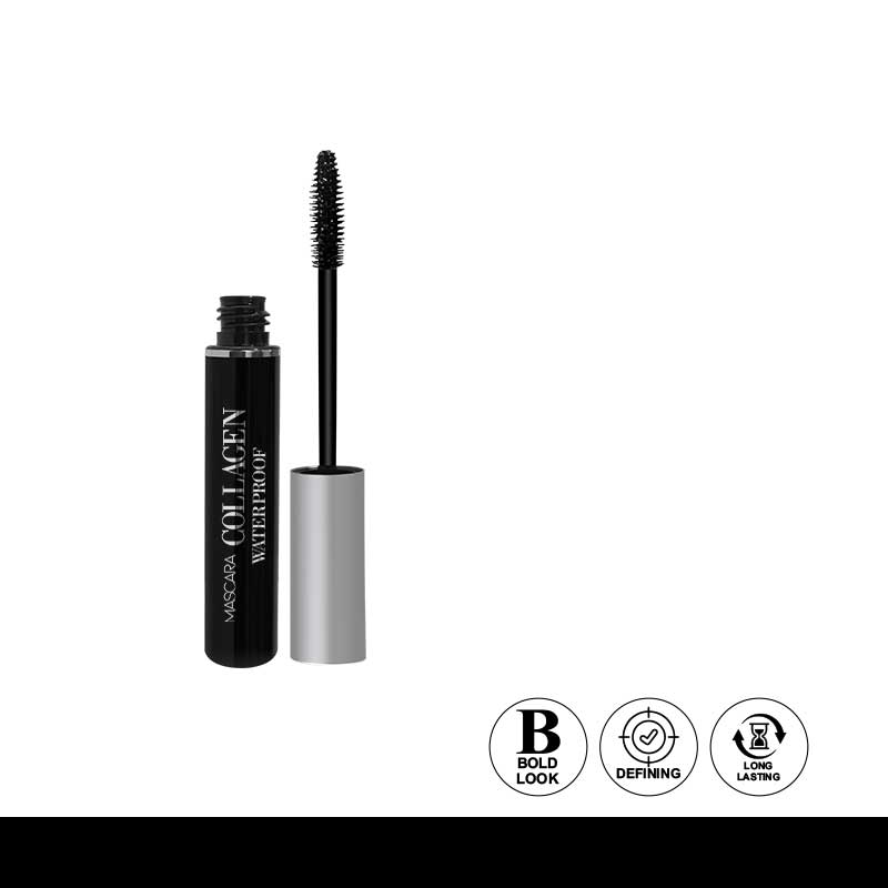 : Glow & Clean Aqua Color Line Waterproof Collagen Mascara