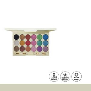 Glamorous Face 18 Color Wet Makhmally Eyeshade Kit (2 Groups)