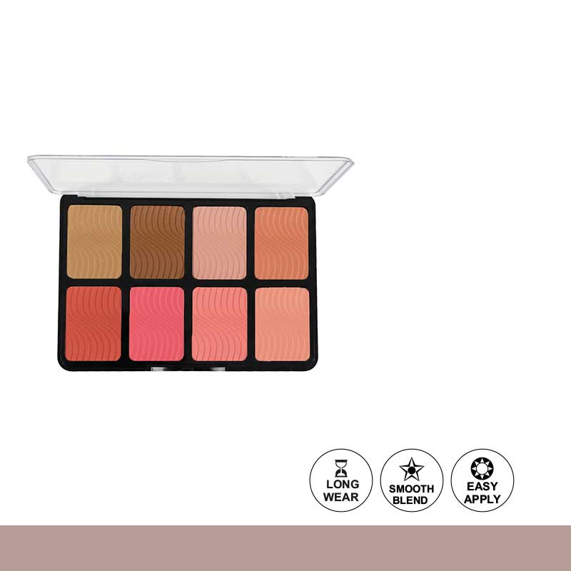 Glamorous Face Blush 8 Color New Makeup Kit