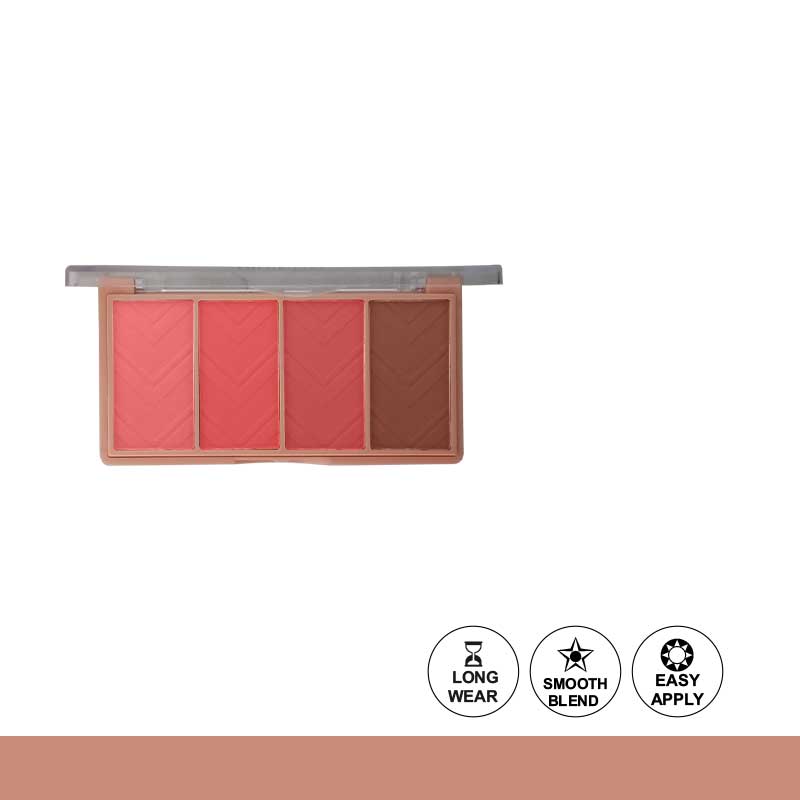 Glow & Clean Aqua Color Line 4 Color Bloom Blusher