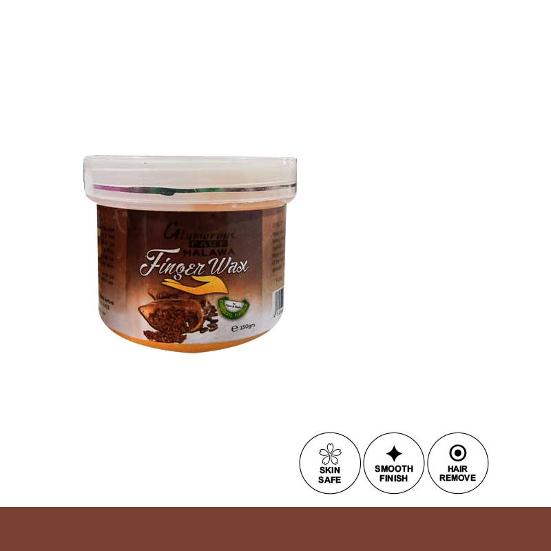 Glamorous Face Finger Wax 150 gm (11 Flavours)
