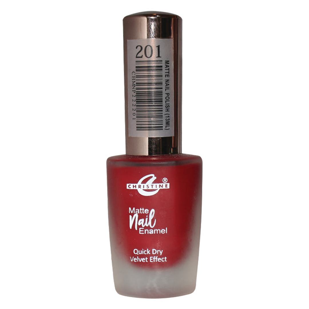 Christine Matte Nail Enamel Shade-201