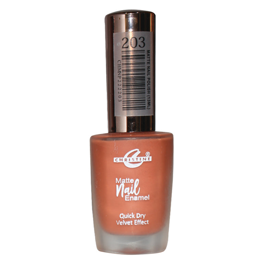 Christine Matte Nail Enamel Shade-203