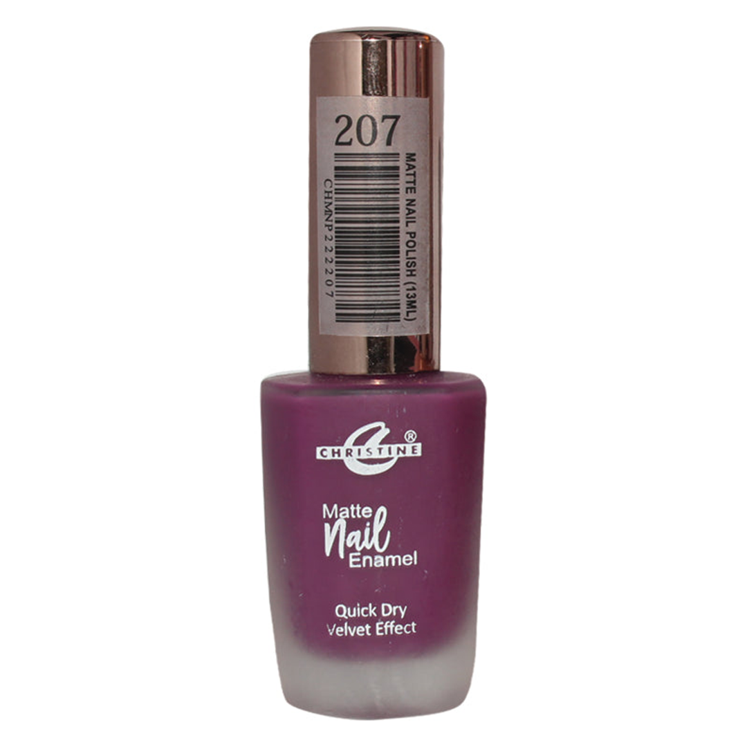 Christine Matte Nail Enamel Shade-207