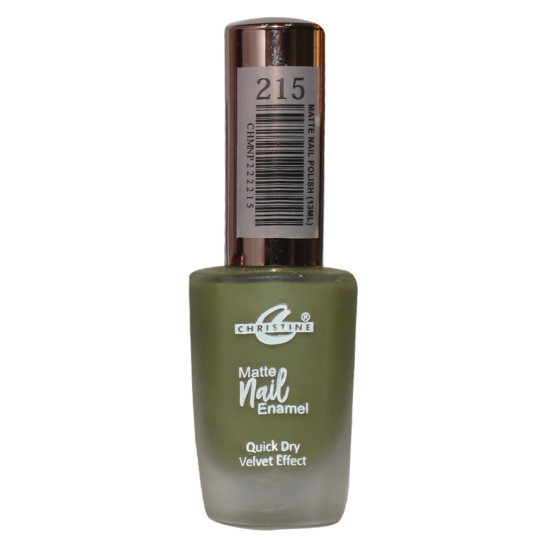 Christine Matte Nail Enamel Shade-215