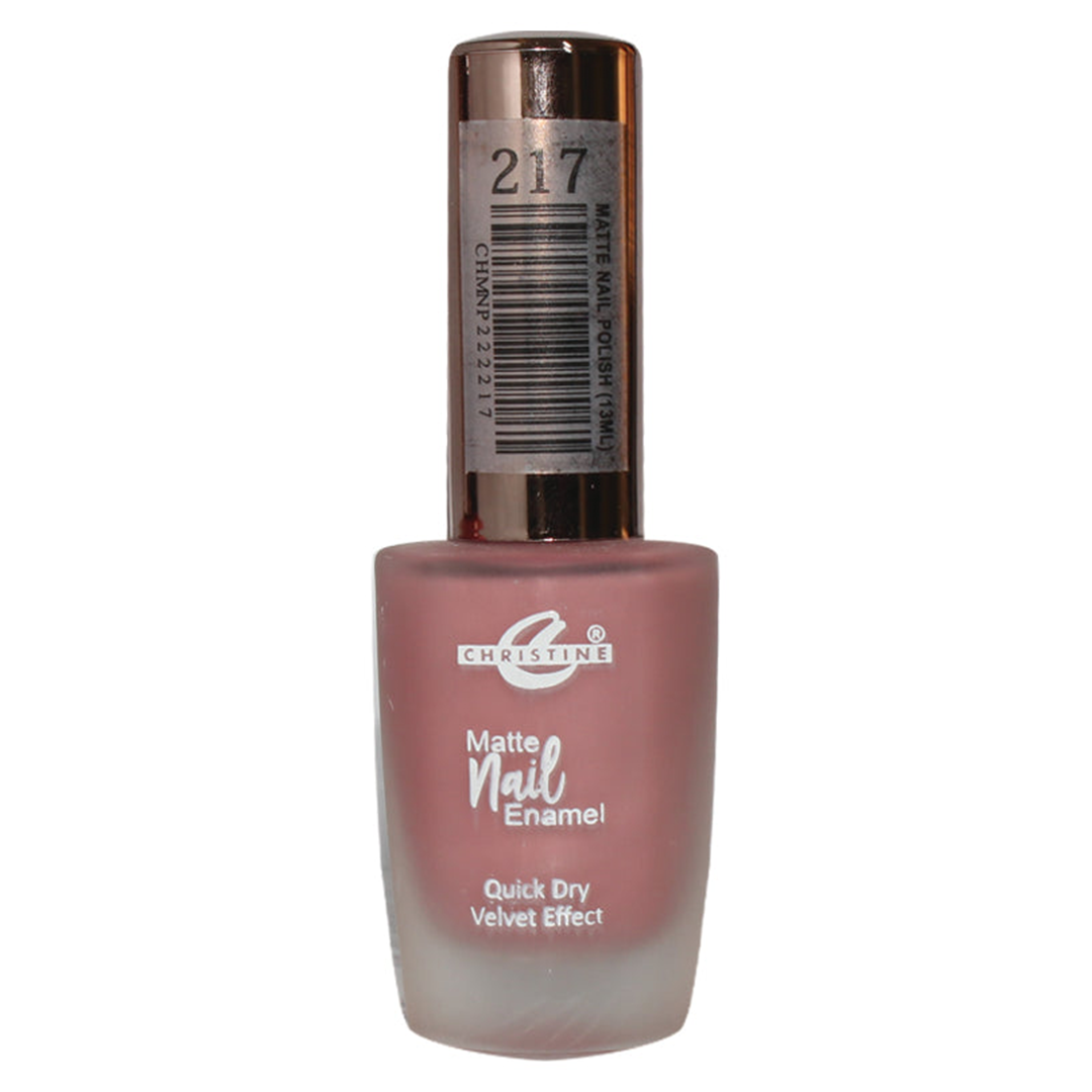 Christine Matte Nail Enamel Shade-217