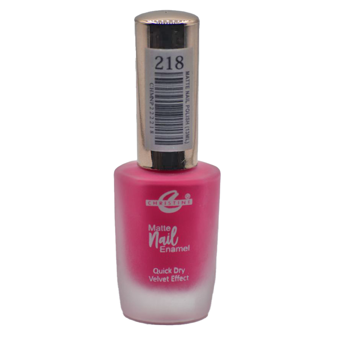 Christine Matte Nail Enamel Shade-218