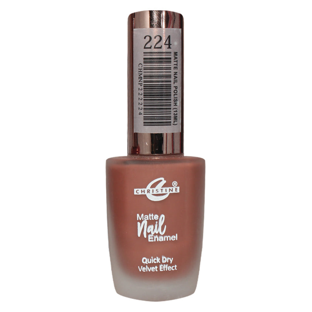 Christine Matte Nail Enamel Shade-224