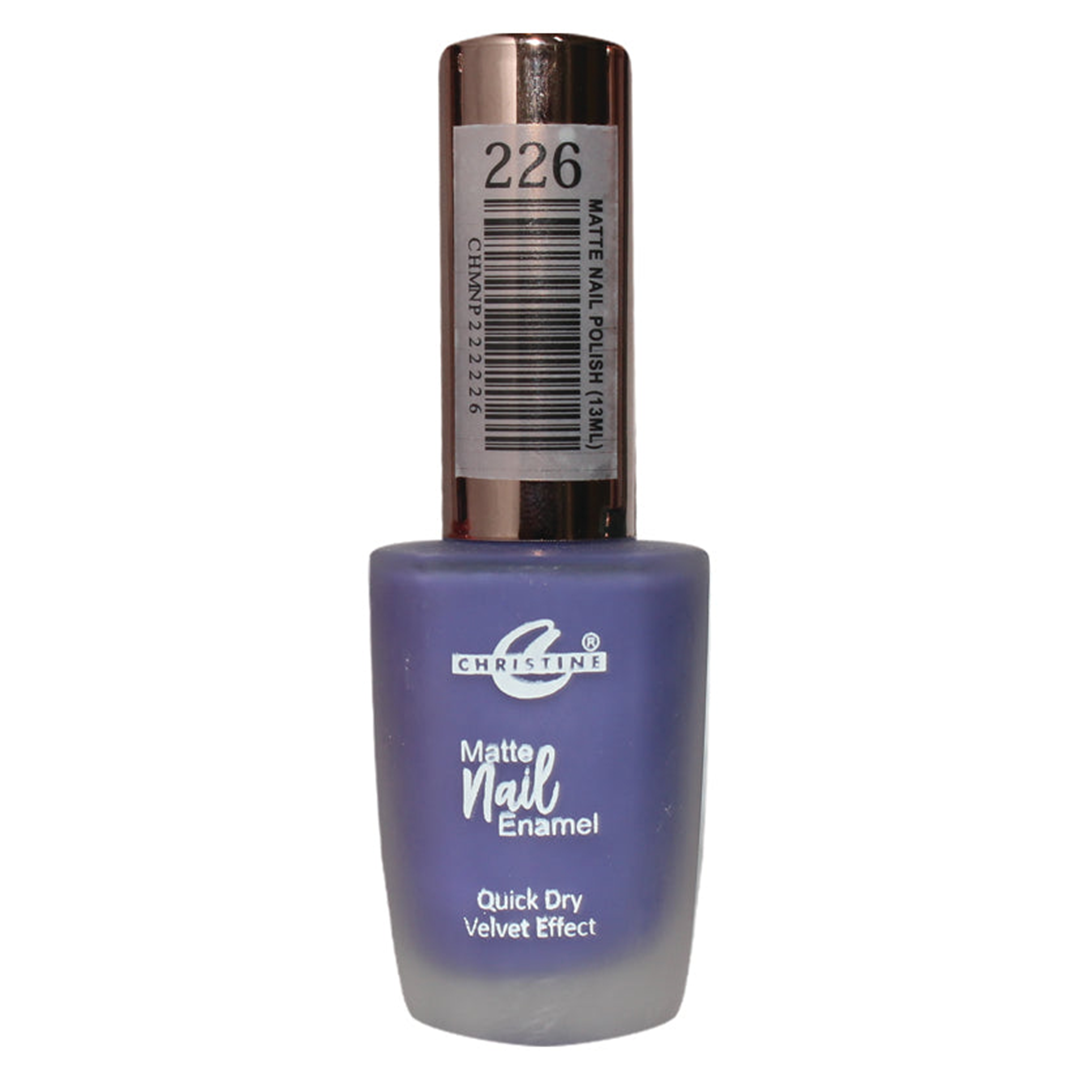 Christine Matte Nail Enamel Shade-226