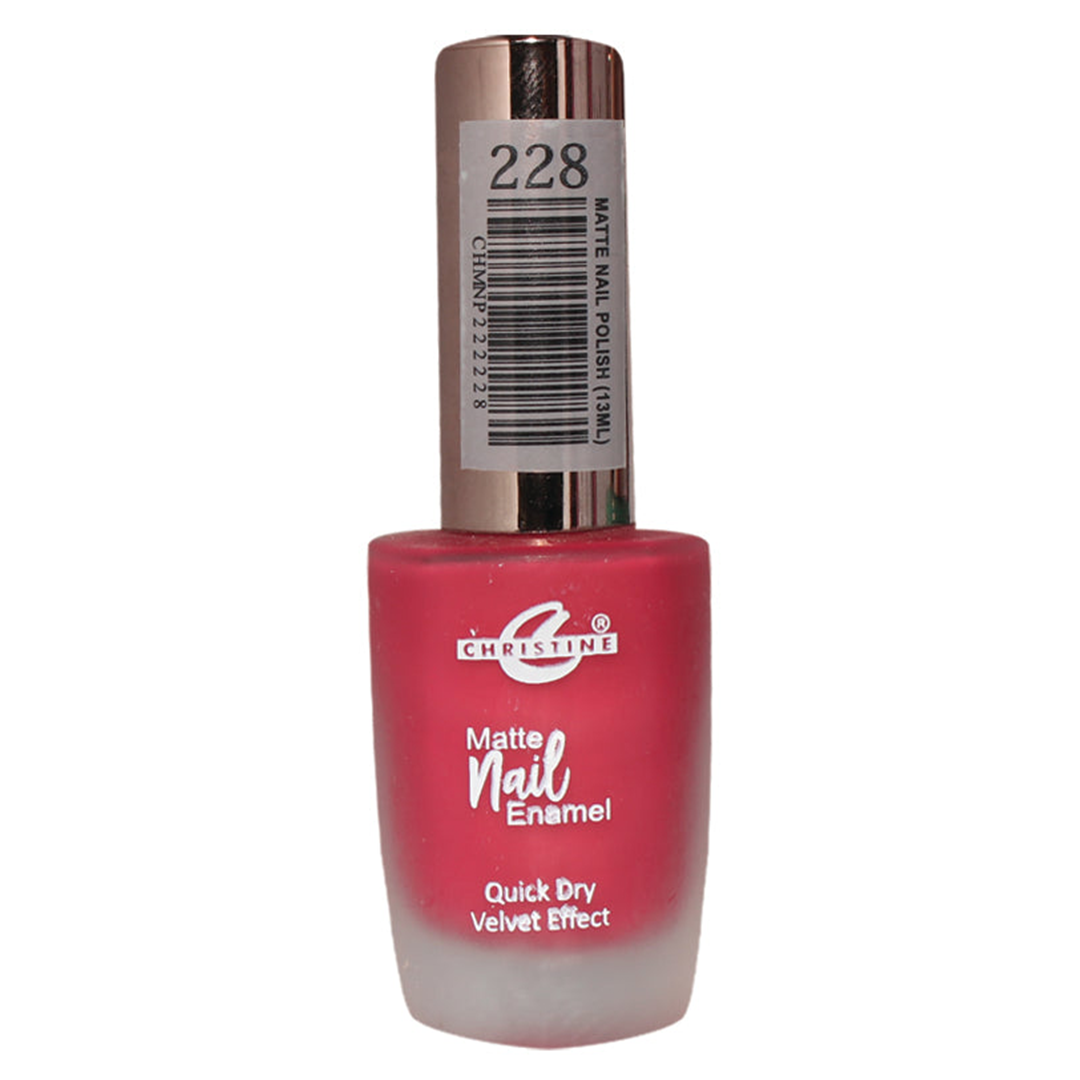 Christine Matte Nail Enamel Shade-228