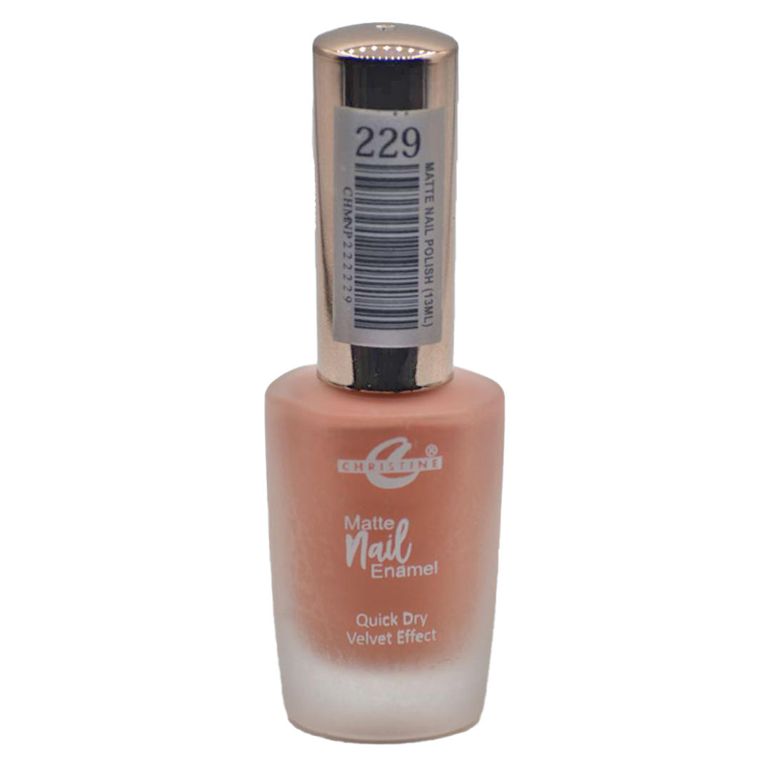 Christine Matte Nail Enamel Shade-229