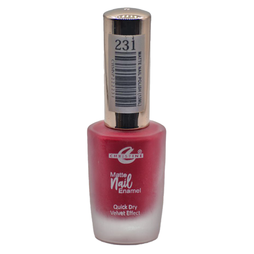 Christine Matte Nail Enamel Shade-231