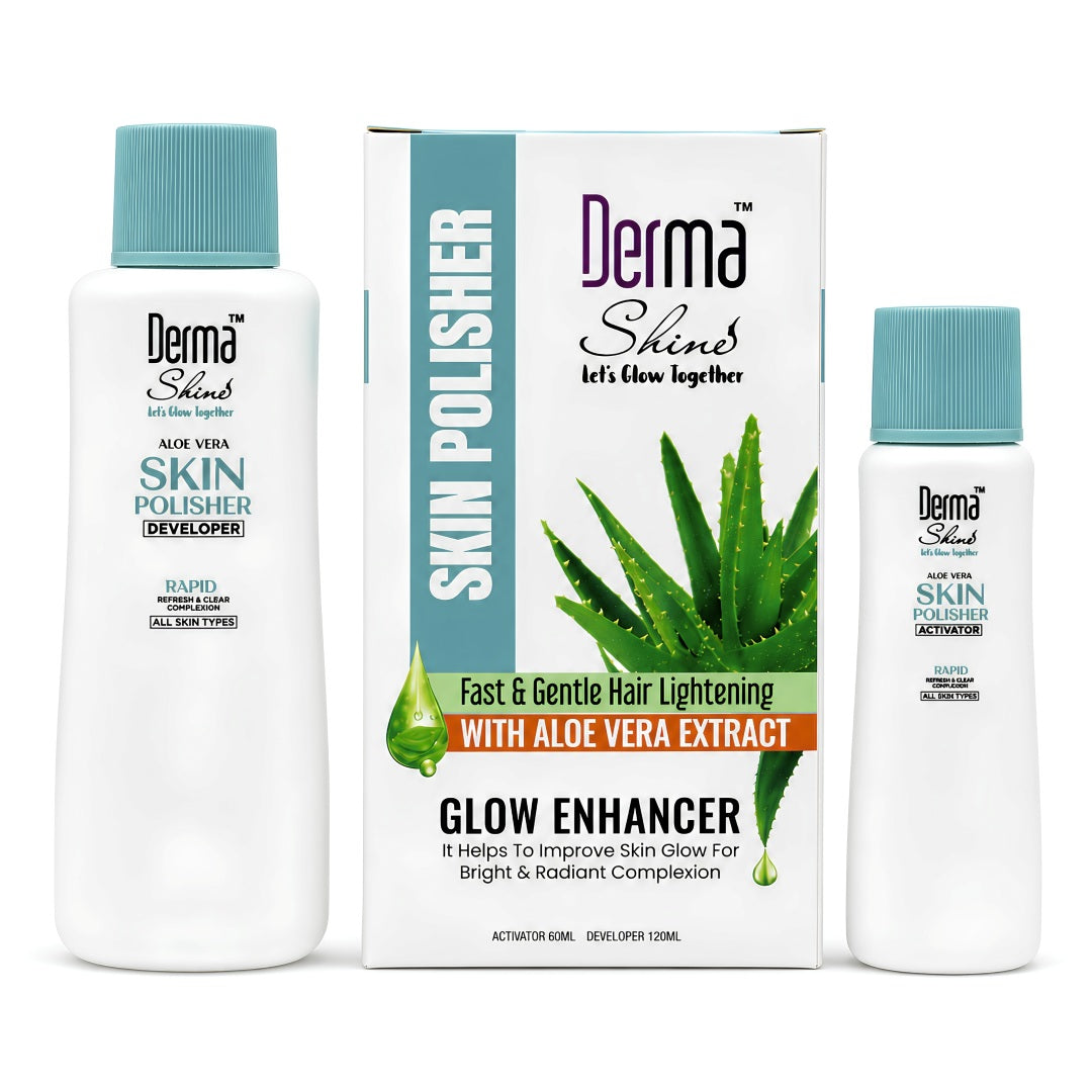 Derma Shine Skin Polisher Glow Polish Box