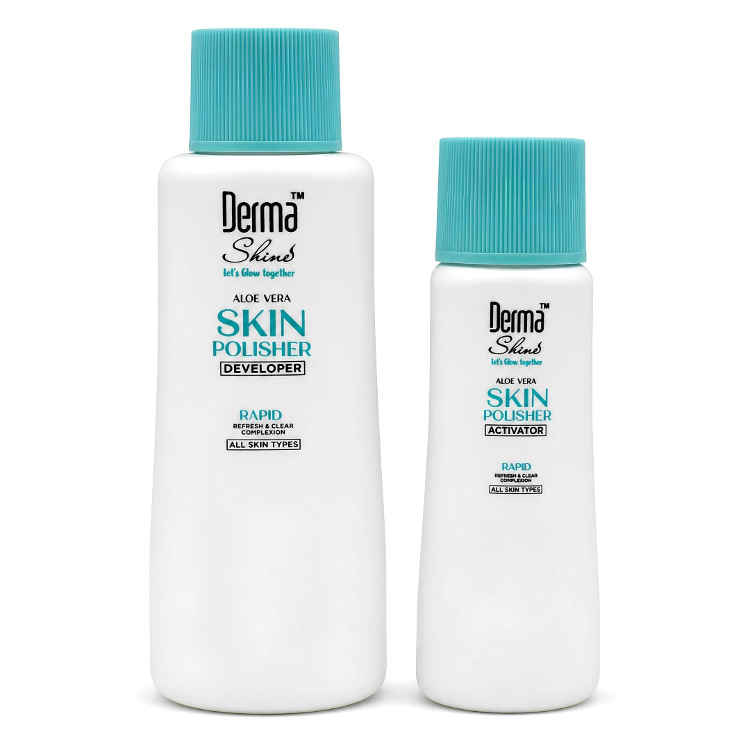 Derma Shine Skin Polisher Glow Polish Box