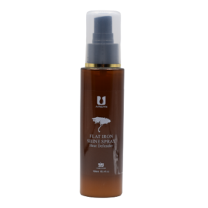 Argan Flat Iron Shine Spray | Heat Defender