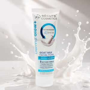 BeCute Derma Glow+ Goat Milk Facial Foam