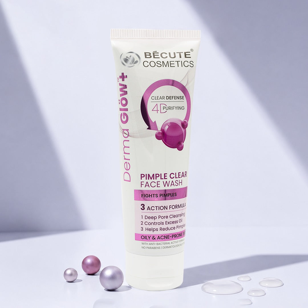 BeCute Derma Glow+ Pimple Clear Face Wash