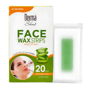 Derma Shine Aloe Vera Face Wax Strips