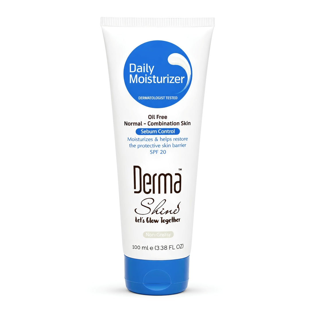Derma Shine Daily Moisturizer Oil Free For Normal - Combination Skin