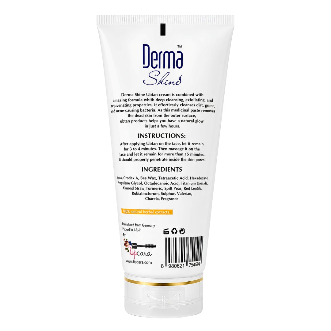 Derma Shine Herbal Ubtan Cream Natural Glow