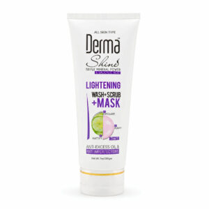 Derma Shine Lightening Wash+ Scrub+ Mask (3 in 1)