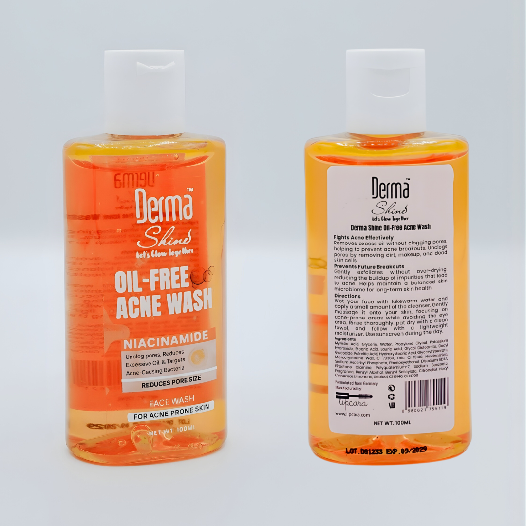 Derma Shine Oil Free Acne Wash 100ml